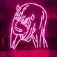 Zero Two anime girl – Led neon sign