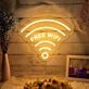 Free Wifi Neon Sign