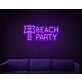Beach Party LED Neon Sign