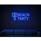Beach Party LED Neon Sign
