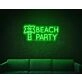 Beach Party LED Neon Sign