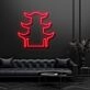 Chinese Temple Neon Sign
