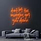 Dont Let The Muggles Get You Down Harry Potter Neon Sign