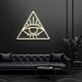 Eye In Pyramid Evil Eye Neon Sign