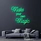 Frozen Make Your Own Magic Neon Sign
