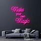 Frozen Make Your Own Magic Neon Sign
