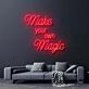Frozen Make Your Own Magic Neon Sign
