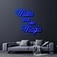 Frozen Make Your Own Magic Neon Sign
