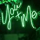 Wedding You + Me Neon Sign for Reception