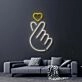 Hand Heart Korean Style Neon Sign