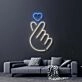 Hand Heart Korean Style Neon Sign