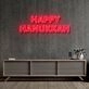 Happy Hanukkah Neon Sign