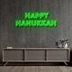 Happy Hanukkah Neon Sign