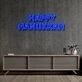 Happy Hanukkah Neon Sign
