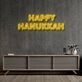 Happy Hanukkah Neon Sign