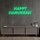 Happy Hanukkah Neon Sign