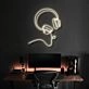 Headphones Line Art Bose Style Neon Sign