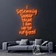 I Solemnly Swear I Am Up To No Good Neon Sign