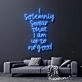I Solemnly Swear I Am Up To No Good Neon Sign