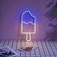 Ice Cream Popsicle Neon Sign