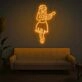 Hula Girl LED Neon Sign