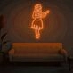 Hula Girl LED Neon Sign