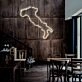 Map Of Italy Neon Sign