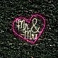 Mr and Mrs Inside Heart V1 Neon Sign