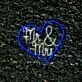 Mr and Mrs Inside Heart V1 Neon Sign