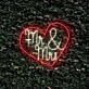 Mr and Mrs Inside Heart V1 Neon Sign