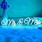 Mr&amp;Mrs LED Neon Sign
