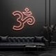 Om Hinduism Symbol Neon Sign