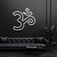 Om Hinduism Symbol Neon Sign
