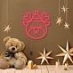 Reindeer Cartoon Neon Sign