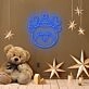 Reindeer Cartoon Neon Sign