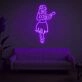 Hula Girl LED Neon Sign