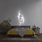 'Two Faces' Neon Sign