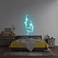 'Two Faces' Neon Sign
