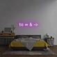 'To Infinity and Beyond' Neon Sign