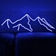 Mountains Neon Sign
