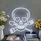Skull And Crossbones Neon Sign