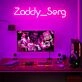 Twitch Youtube Username Neon Sign For Gaming Room
