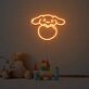 Cinnamon On The Heart Neon Sign Fashion Custom Neon Sign Lights Night Lamp Led Neon Sign Light For Home Party