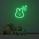 Little Rabbit Wink Neon Sign Fashion Custom Neon Sign Lights Night Lamp Led Neon Sign Light For Home Party