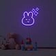 Little Rabbit Wink Neon Sign Fashion Custom Neon Sign Lights Night Lamp Led Neon Sign Light For Home Party