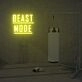 Beast Mode Neon Sign Lights Night Lamp Led Neon Sign Light For Home Party