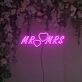 Mr Love Mrs Neon Sign Lights Night Lamp Led Neon Sign Light For Home Party