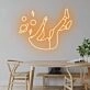 'Space Falling' Neon Sign