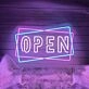 Open Neon Sign Lights Night Lamp Led Neon Sign Light For Home Party