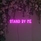 Stand By Me Neon Sign Lights Night Lamp Led Neon Sign Light For Home Party